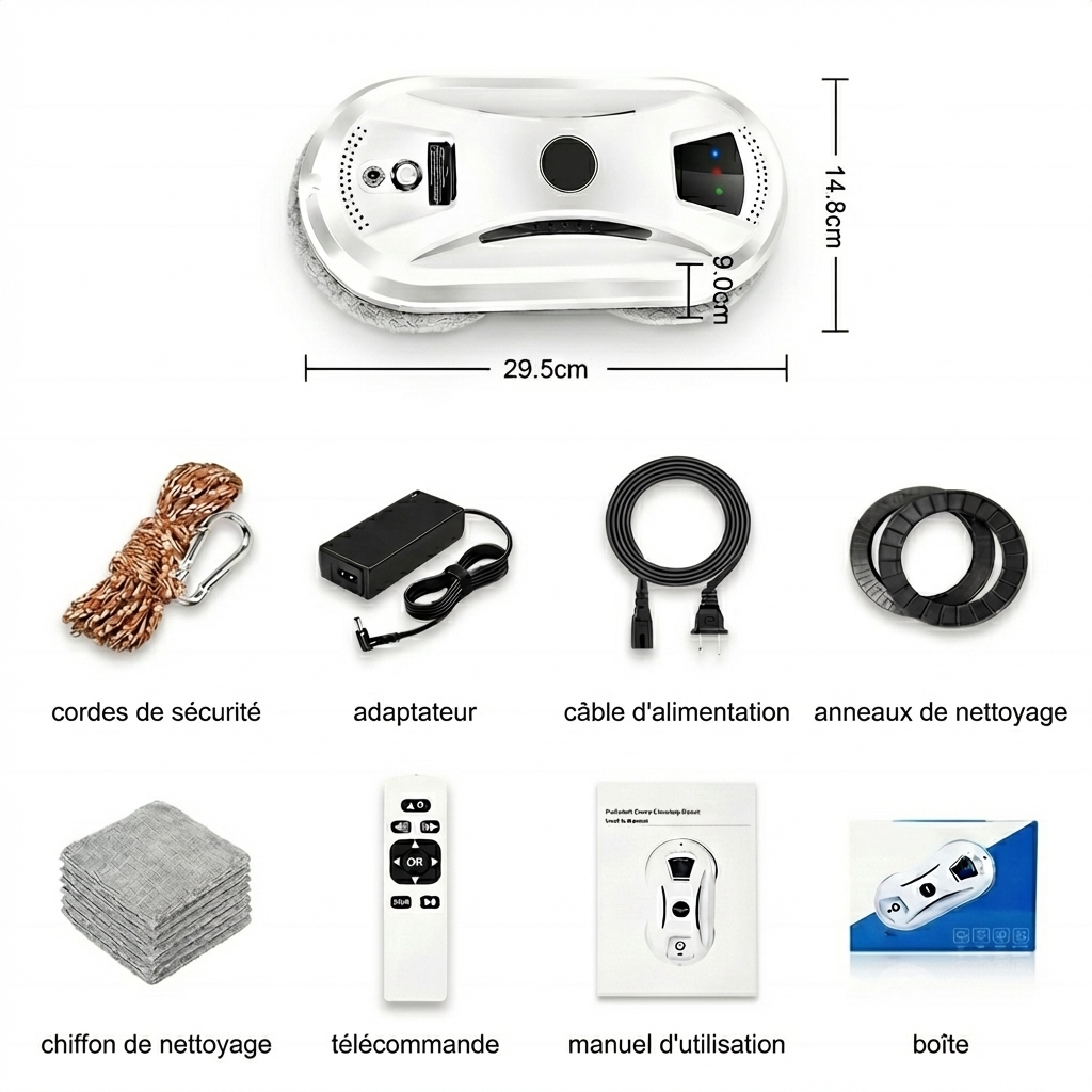 Robot Lave Vitre CLEARYON