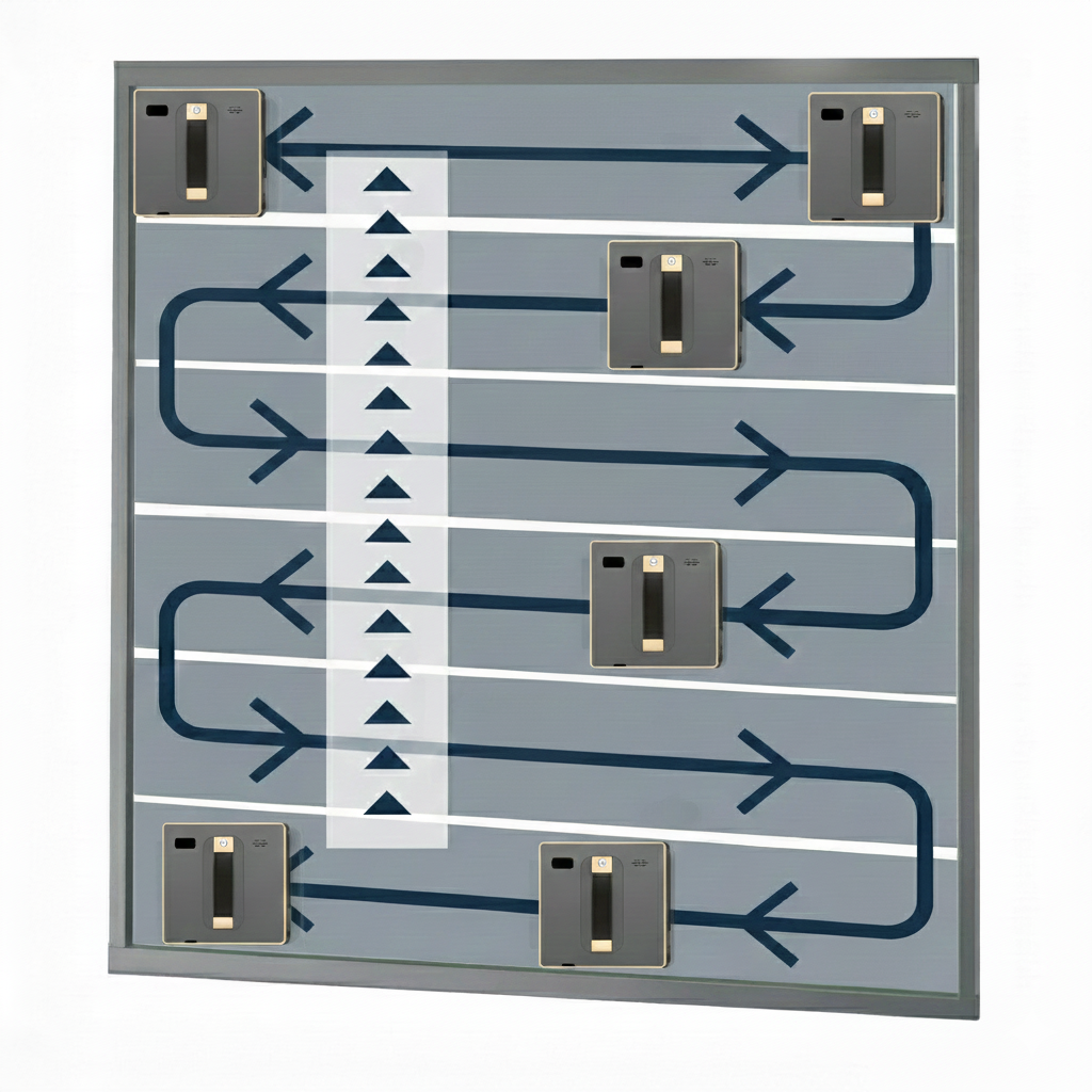 Robot Lave Vitre sans fil CLEARYON